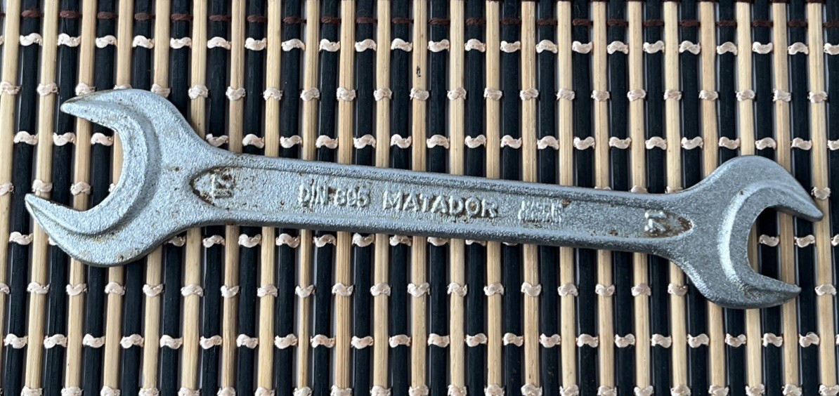 Matador Mercedes-Benz 14 17mm Double End Wrench DIN 895 Free Shipping