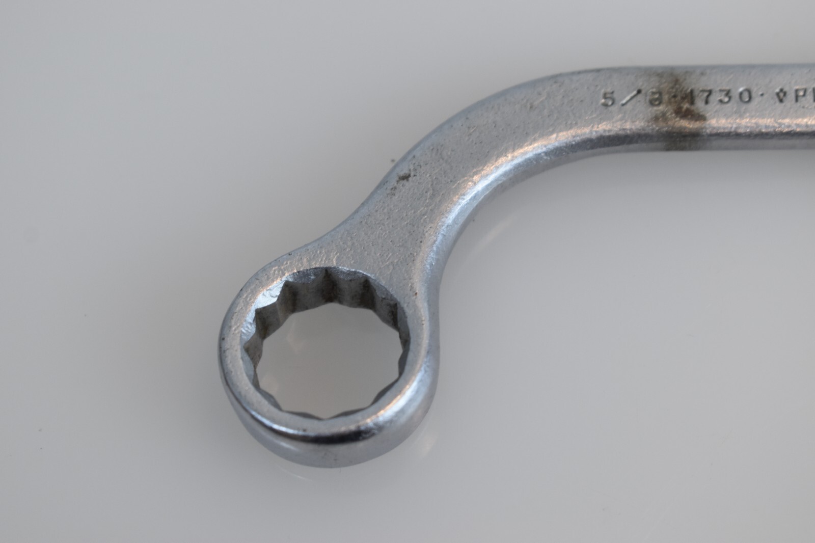 Plumb Tools 1730 5/8″ x 9/16″ SAE Half Moon Box Wrench 12 Point USA Plvmb