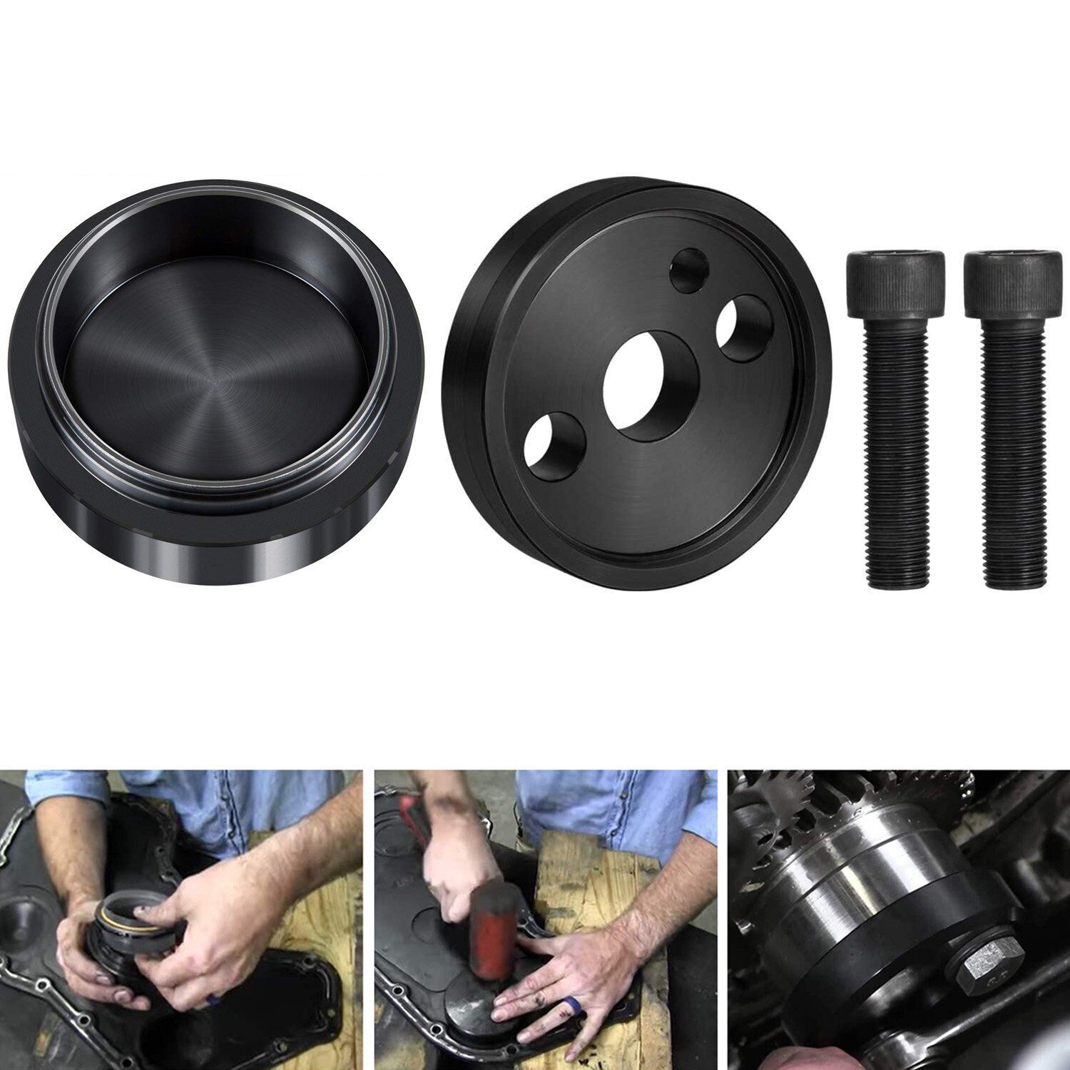 Front Cover Crankshaft Seal & Wear Sleeve Installer Tool For Cummins 3.9 5.9 6.7