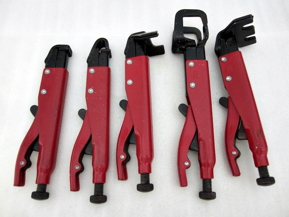 Blue-Point 5pc Axial Welding Body Panel Clamp Set AX106SET Spain