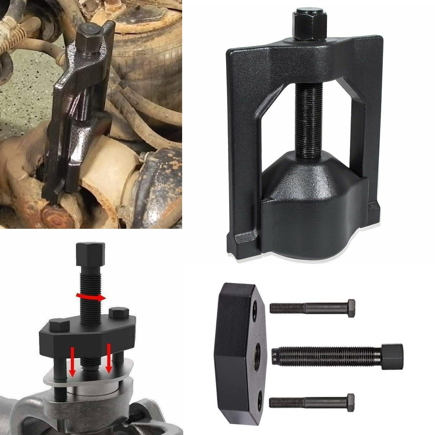 10102 Heavy Duty U-Joint Puller &5192 Bearing Cup Installer for Spicer Meritor
