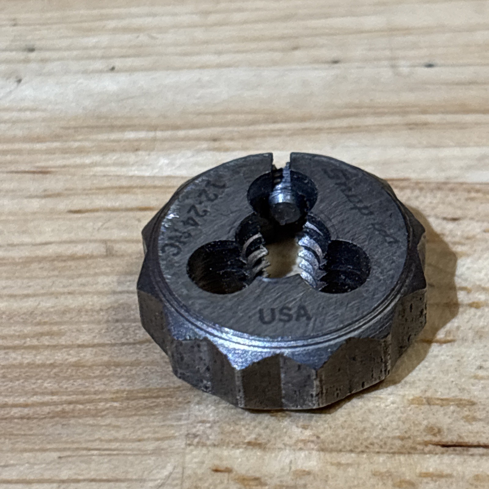 Snap On 12-24 12mm NC Die Double Hex From Set TD2425 USA READ!