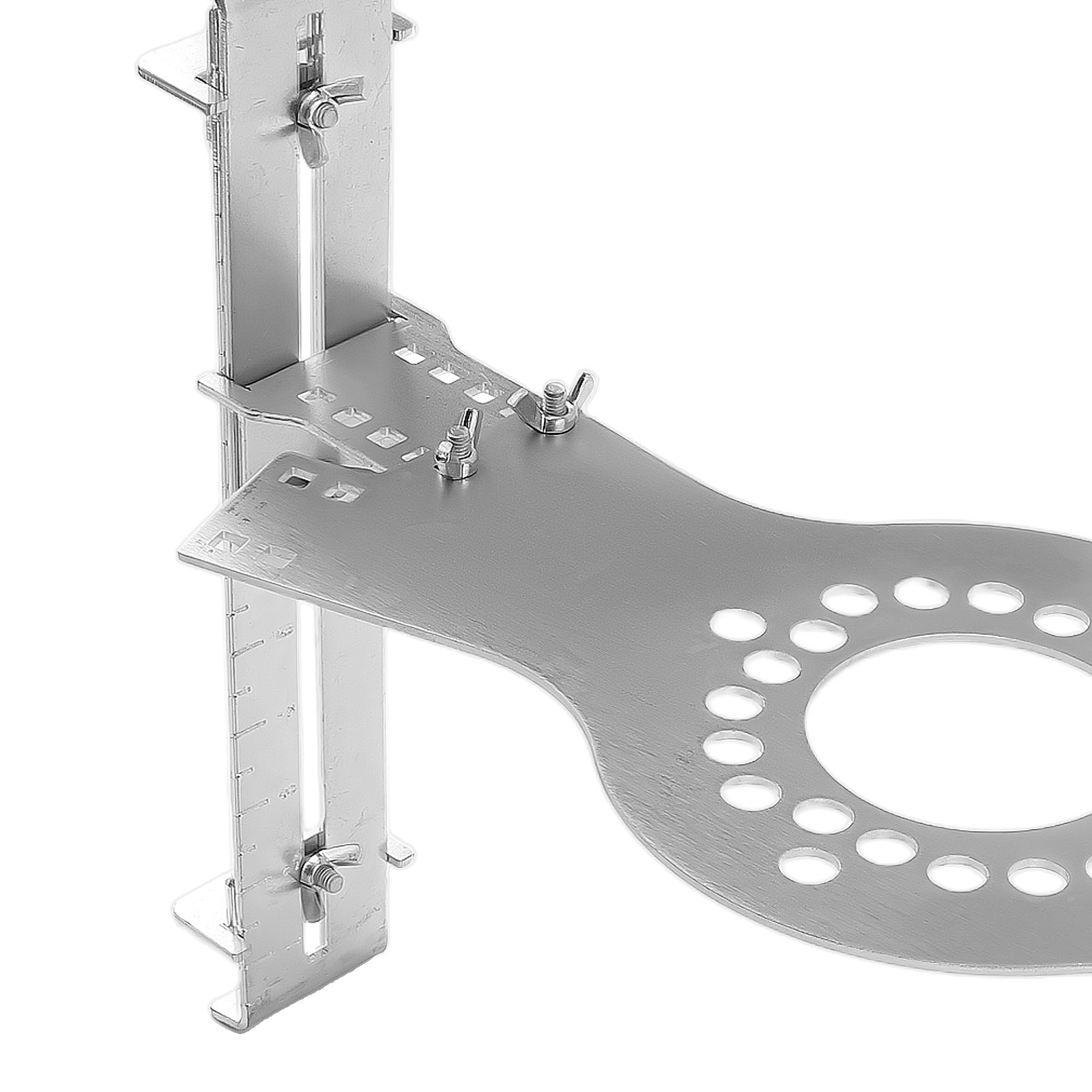 4-Lug Measuring Gauge Tool for 4×98 4×100 4×108 4×110 4×114.3 4×130 Wheels