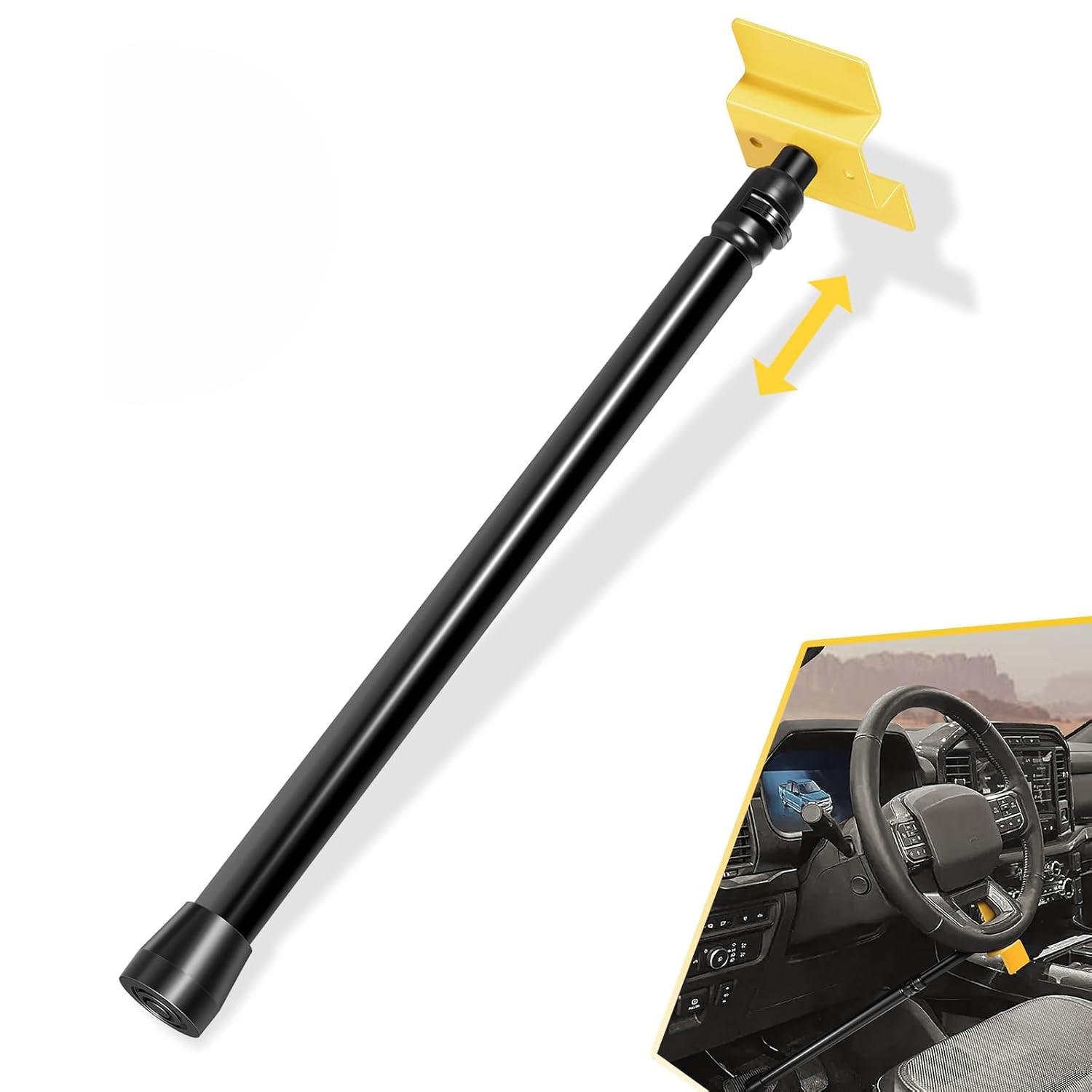 Heavy-Duty Tools 21520 Truck Pedal Depressor Extends from 18-1/2″ to 34-1/2″