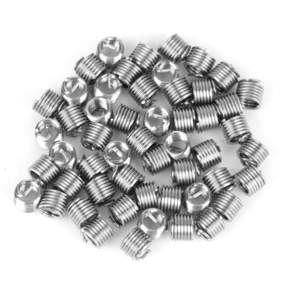 50pcs Stainless Steel Thread Repair Kit Helicoil Type Set M2 x 2D – Easy Install