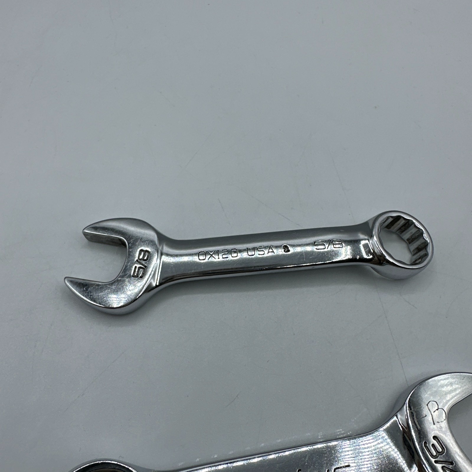 SNAP ON 10 Piece Combination Wrench Set Long Short READ DESC OEXM180 OEXL18 MORE
