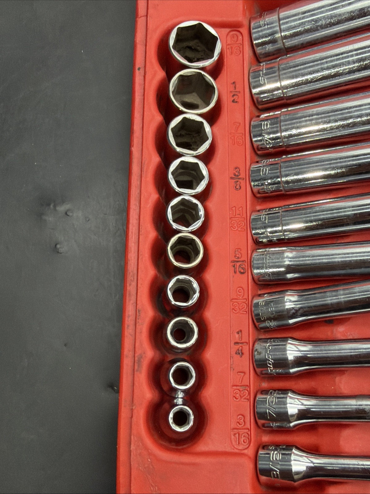 USED Snap-on PB99A General Service Metric/SAE 6 Point 42-Piece Set (READ)