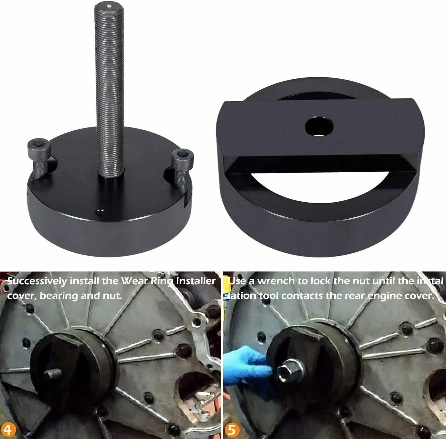 Crankshaft Front & Rear Main Seal Installer Kit Fits Ford 6.0 6.4L F-250/350/450