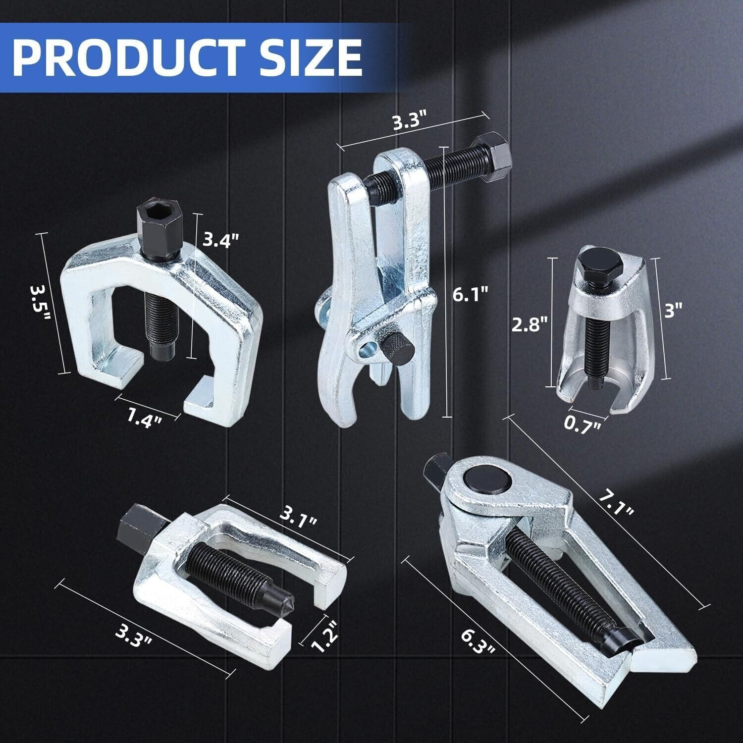 Ball Joint Separator Tie Rod End Remover Pitman Arm Puller Front End Service