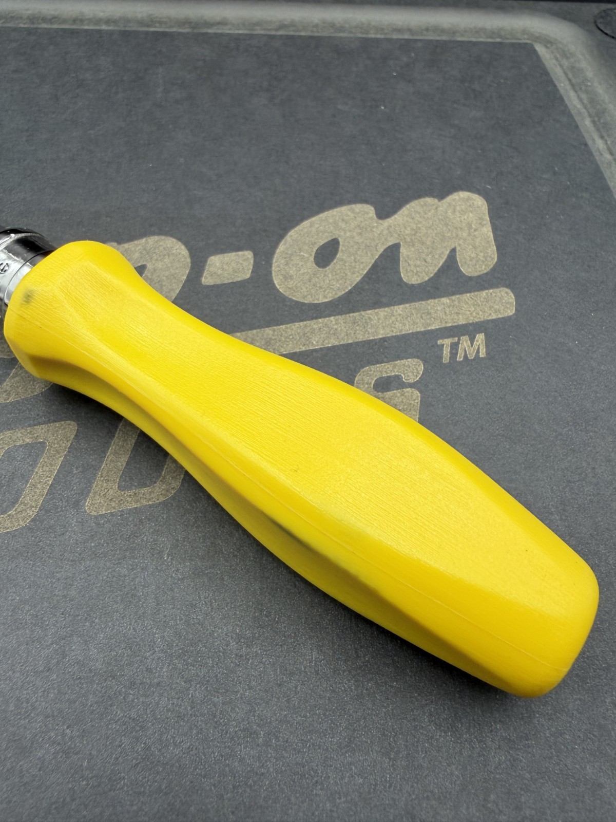 Snap-on FHFD80A 3/8″ Drive Classic Yellow Hard Handle Flex Head Ratchet [Mint]