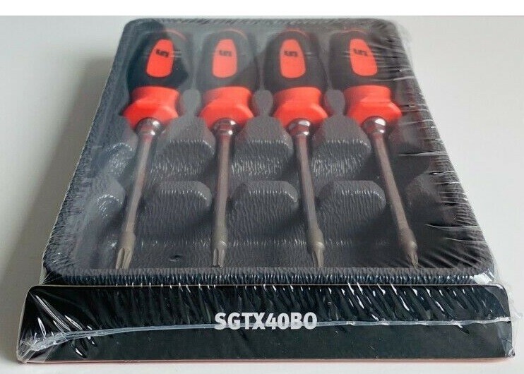 NEW* Snap-on Torx Set SGTX40BO *ORANGE SOFT HANDLES* Mini Torx ~ NEW & SEALED!