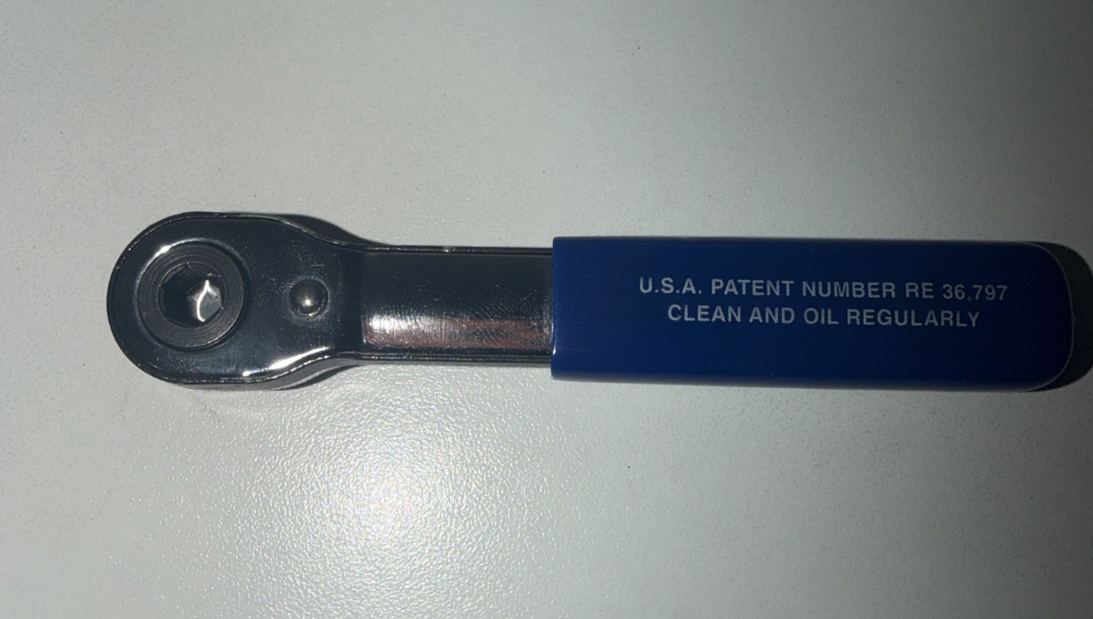 Blue-Point 1/4″ Miniature Mini Straight Hex Bit Ratchet BTWS USA (broken switch)