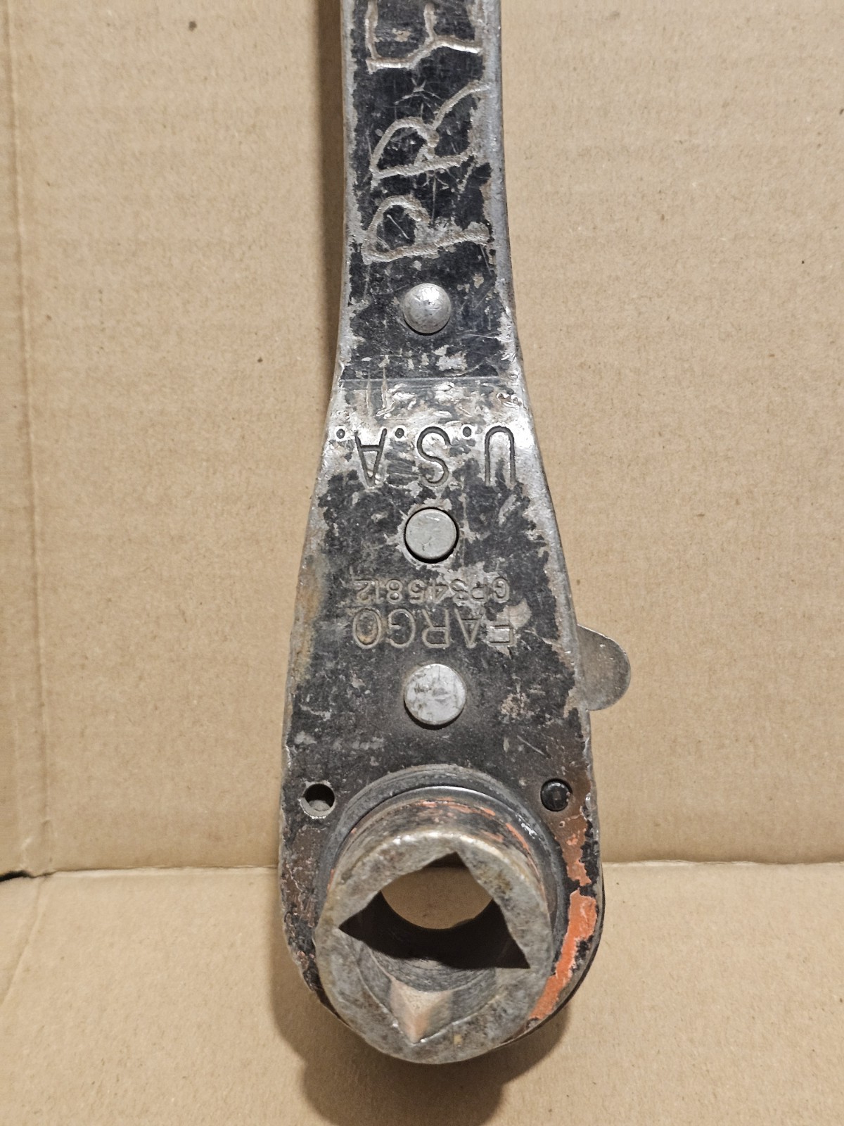 Fargo GP345812 Lineman Framing Lowell Wrench USA good working condition