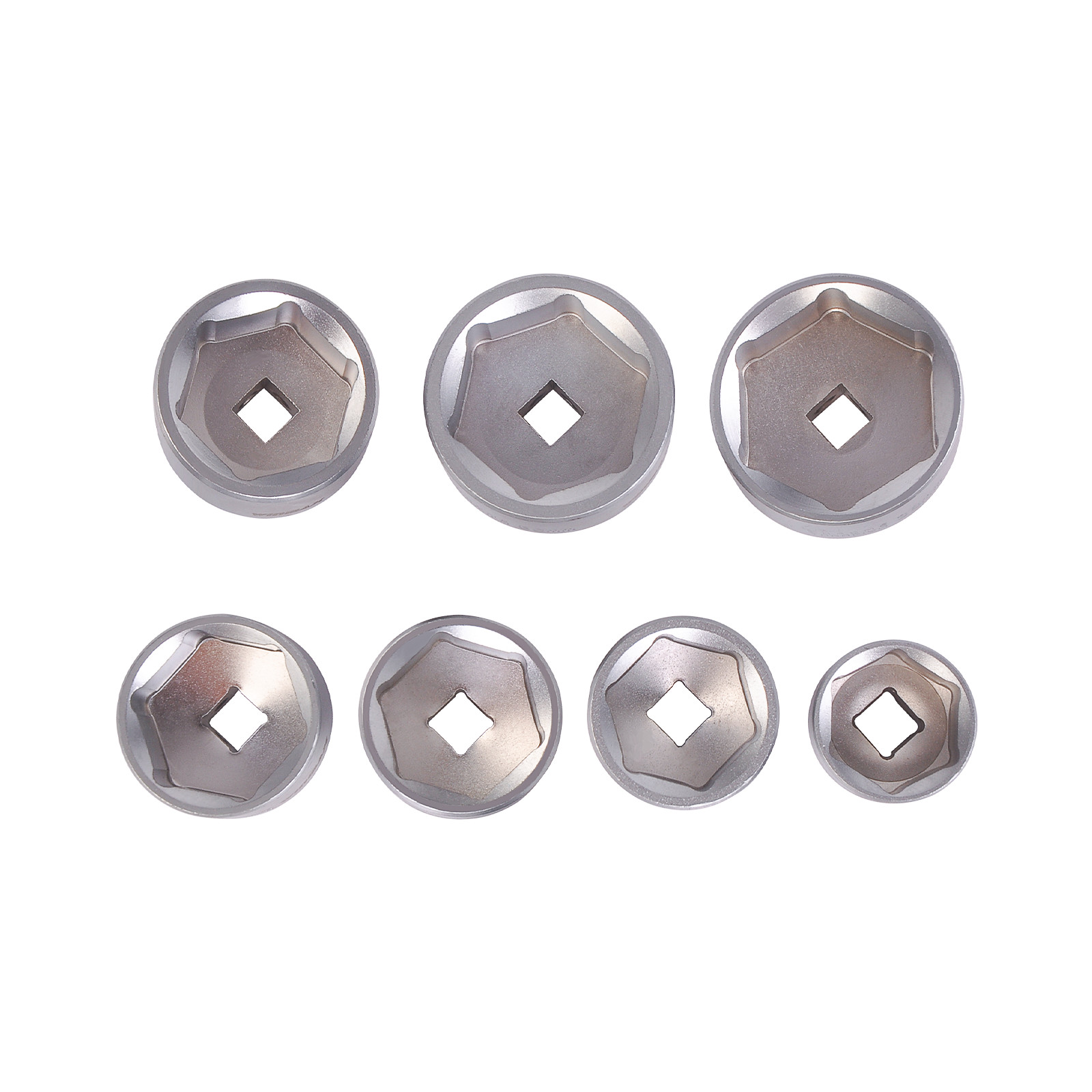 For BMW Mercedes VW 7pc Metric Oil Filter Cap Wrench Socket Tool Set 24mm – 38mm