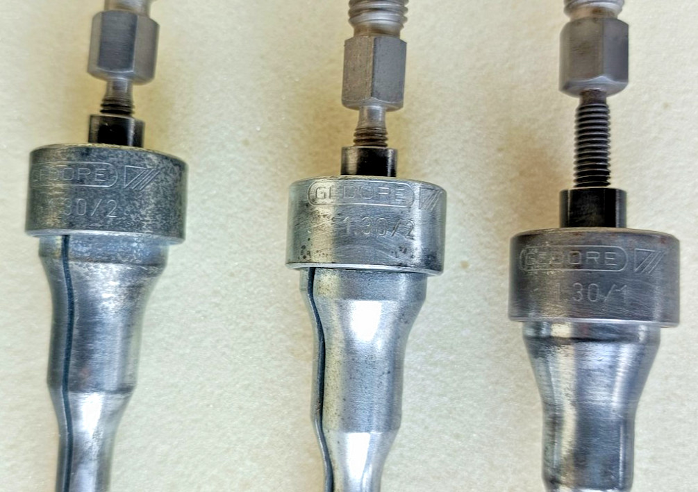 LOT OF 3 PCS GEDORE 1.30/1, 8-12 MM (1 PCS) AND GEDORE 1.30/2, 12-15 MM (2 PCS)