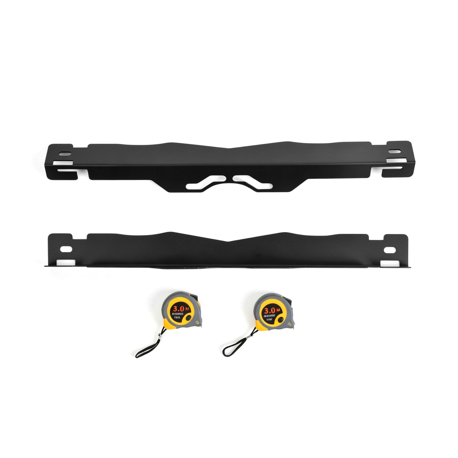 2pcs Wheel Alignment Tool Plate Toe Alignment Plates Hanging Holes Tape Measures