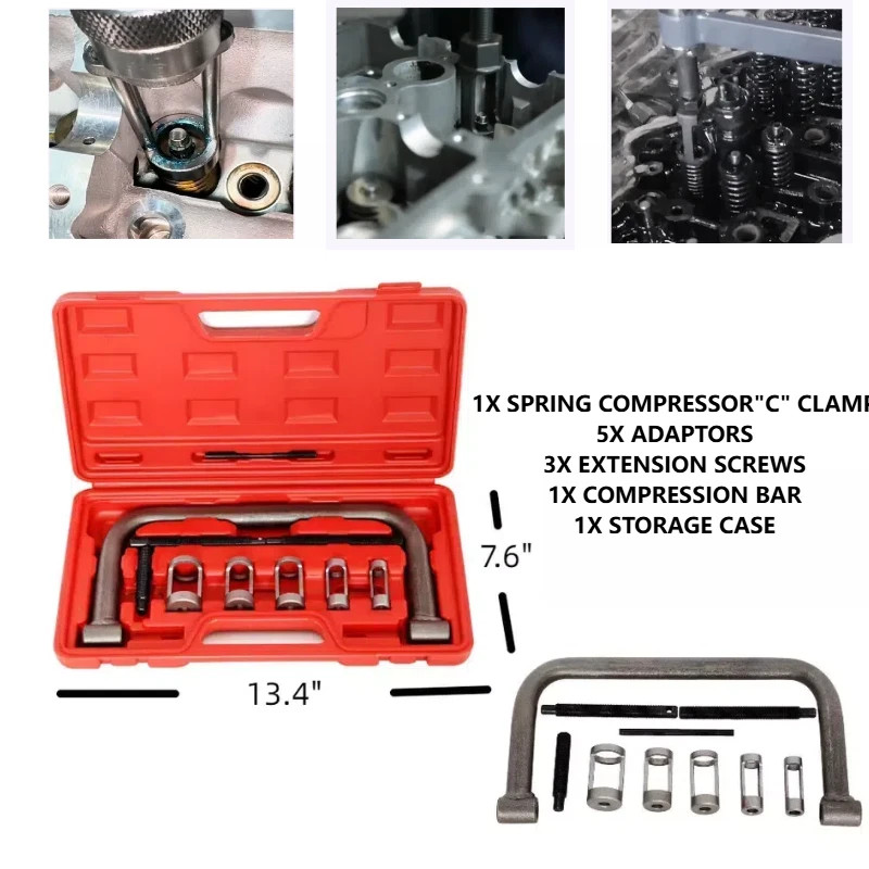 5 Sizes Valve Spring Compressor Pusher Automotive Tool For Car Motorcycle Kit-