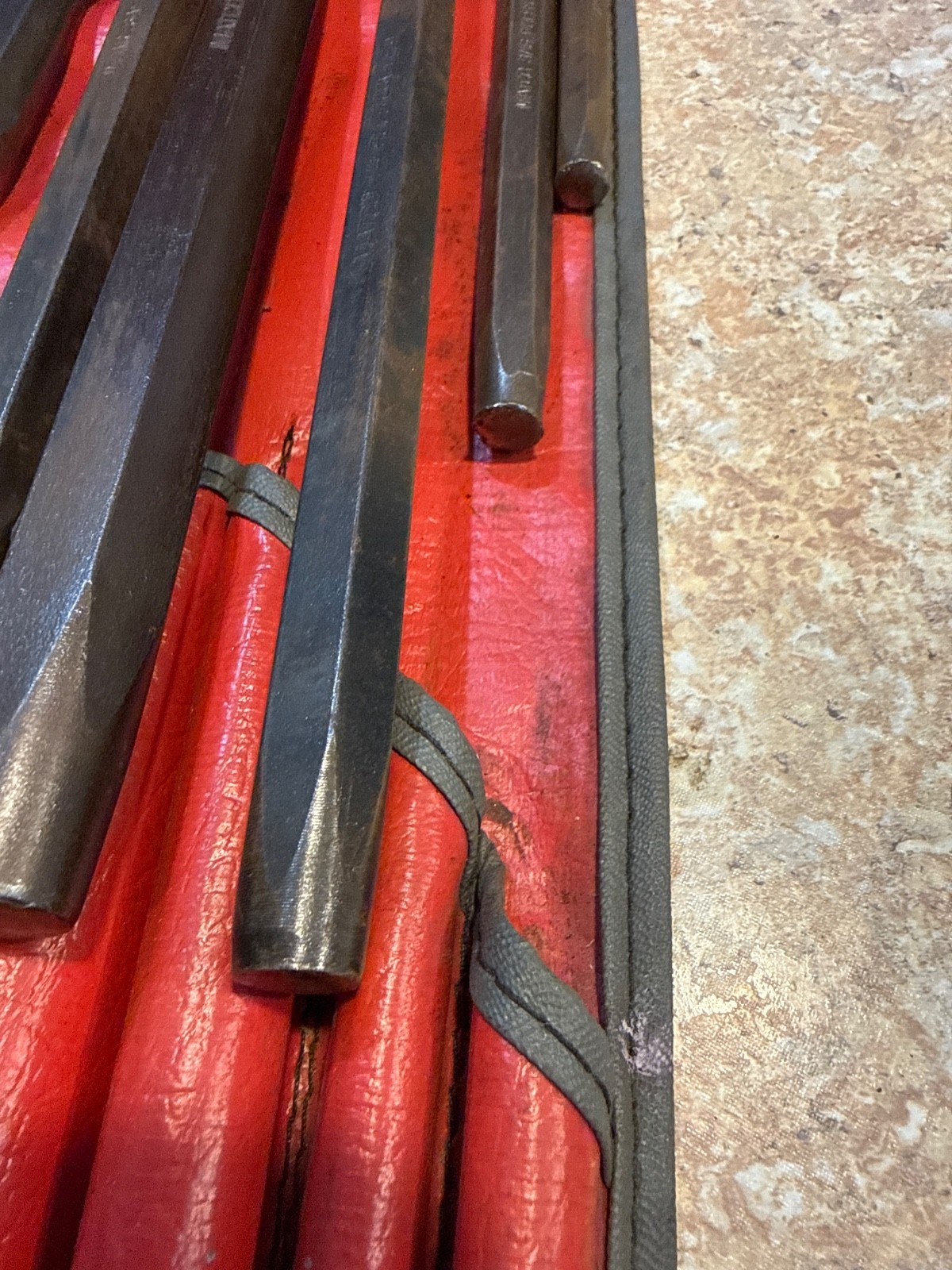 Matco 6 Piece Punch And Chisel Set Long Tapered Drift Punches SLCDP6KA