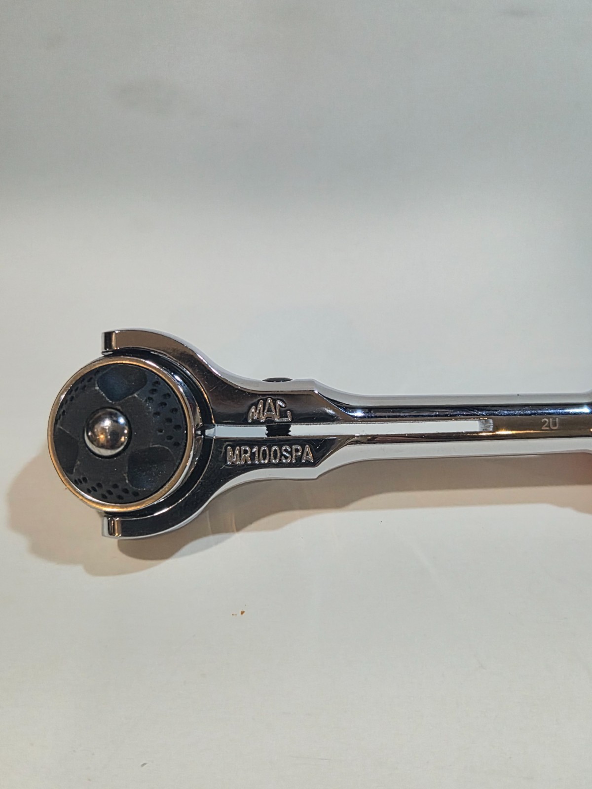 Mac Tools 1/4” Drive 7” Ratchet w/ Swivel Head & Comfort Handle MR100SPA NEW