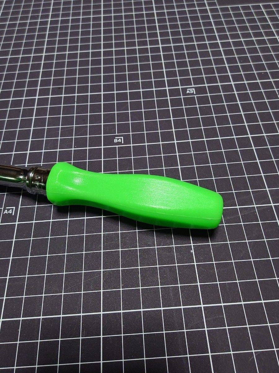 Snap-on / FHFD80A 3/8 Drive Short Flex Ratchet Green Hard Grip USA New Old Stock