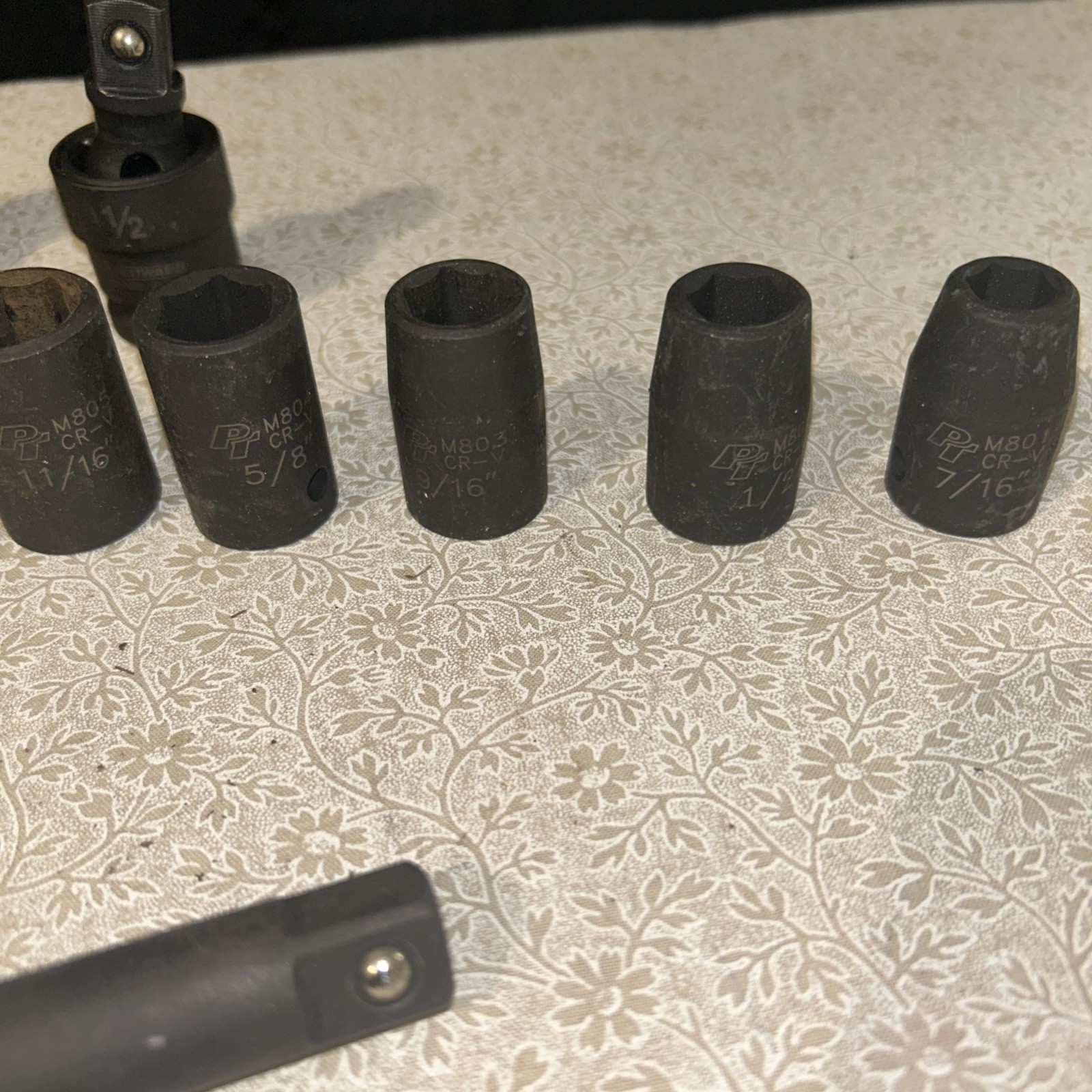 impact Sockets 1/2 And Extensions PT Westward