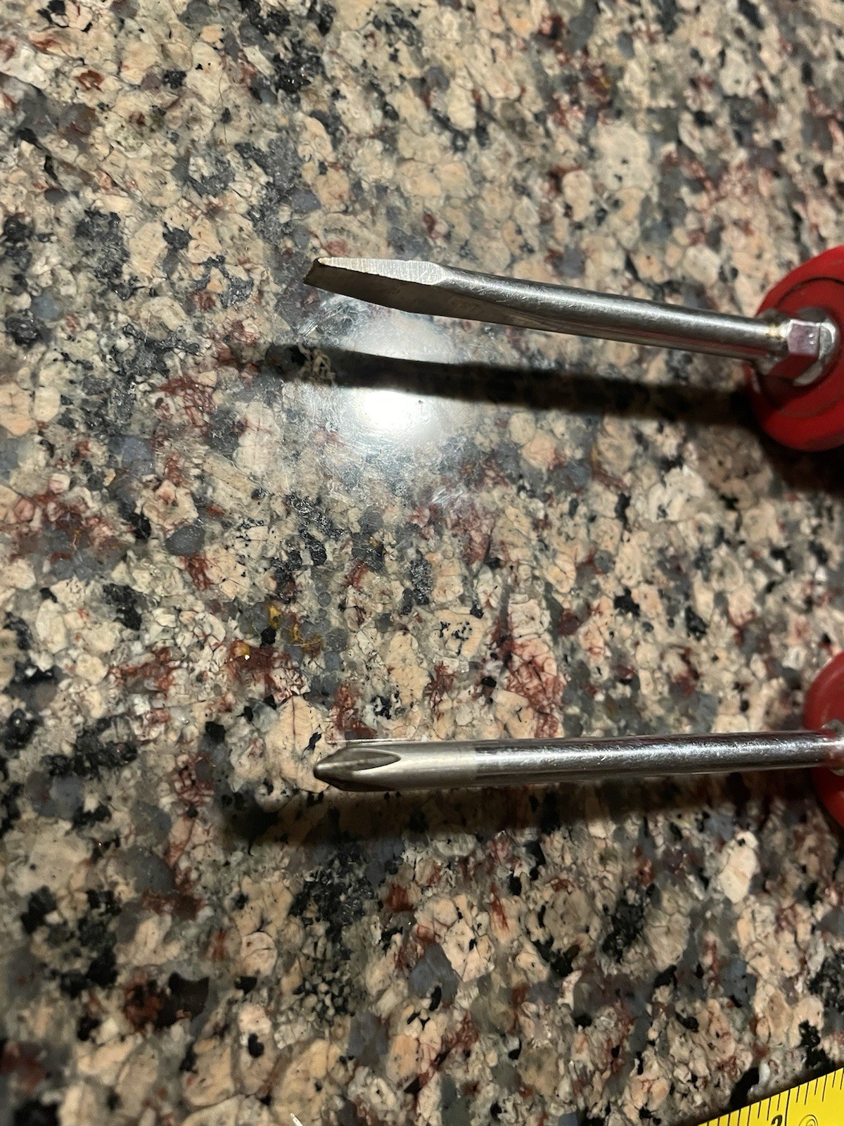 Vintage Snap-on Tools RED Phillips + Flathead Screwdriver Set, SDDP31 + SDD2