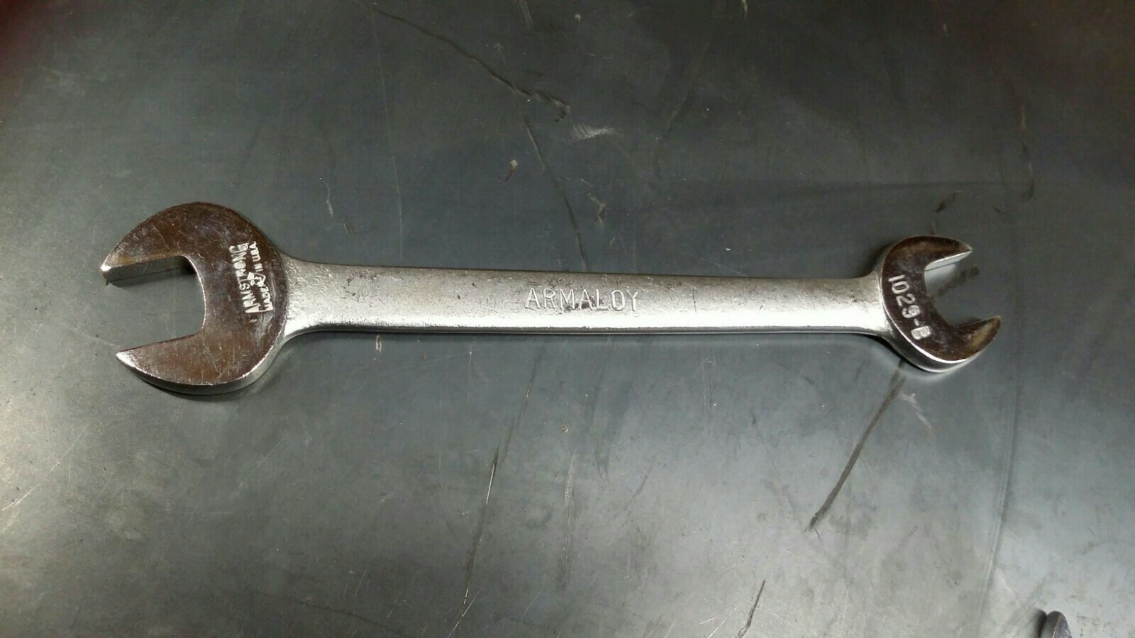 Armstrong armaloy 1029B 11/16 3/4 Open End Wrench