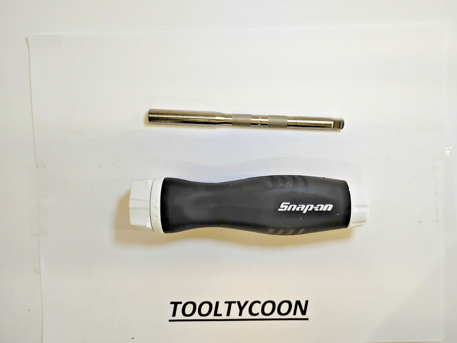 Snap-On Tools NEW 2026 LIMITED BLACK & WHITE Ratcheting Screwdriver SGDMRC44BW