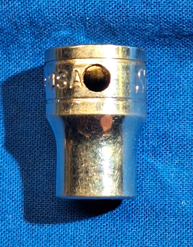 Snap-On PP409 3/8″ drive internal 9/32″ pipe plug socket