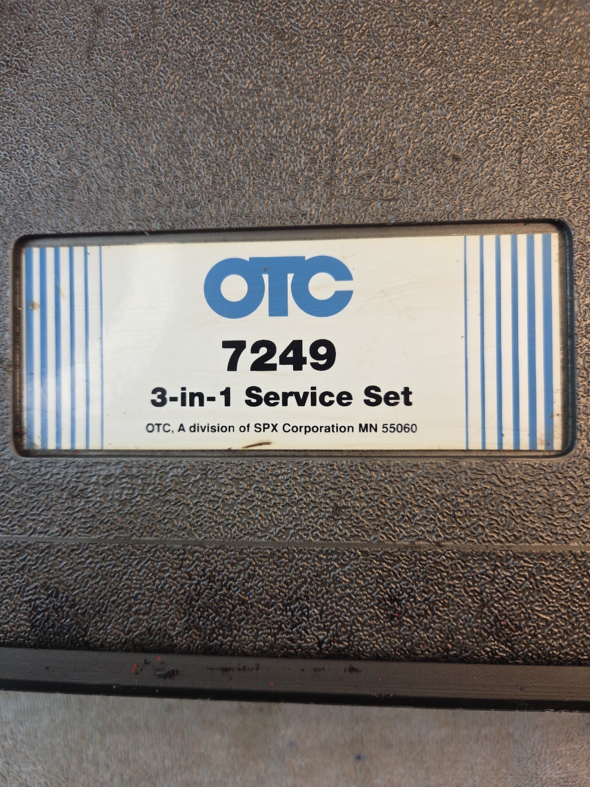 OTC, SPX Corp. 7249 3-in-1 Service Set ~ Ball Joint Starter Service Kit in Case