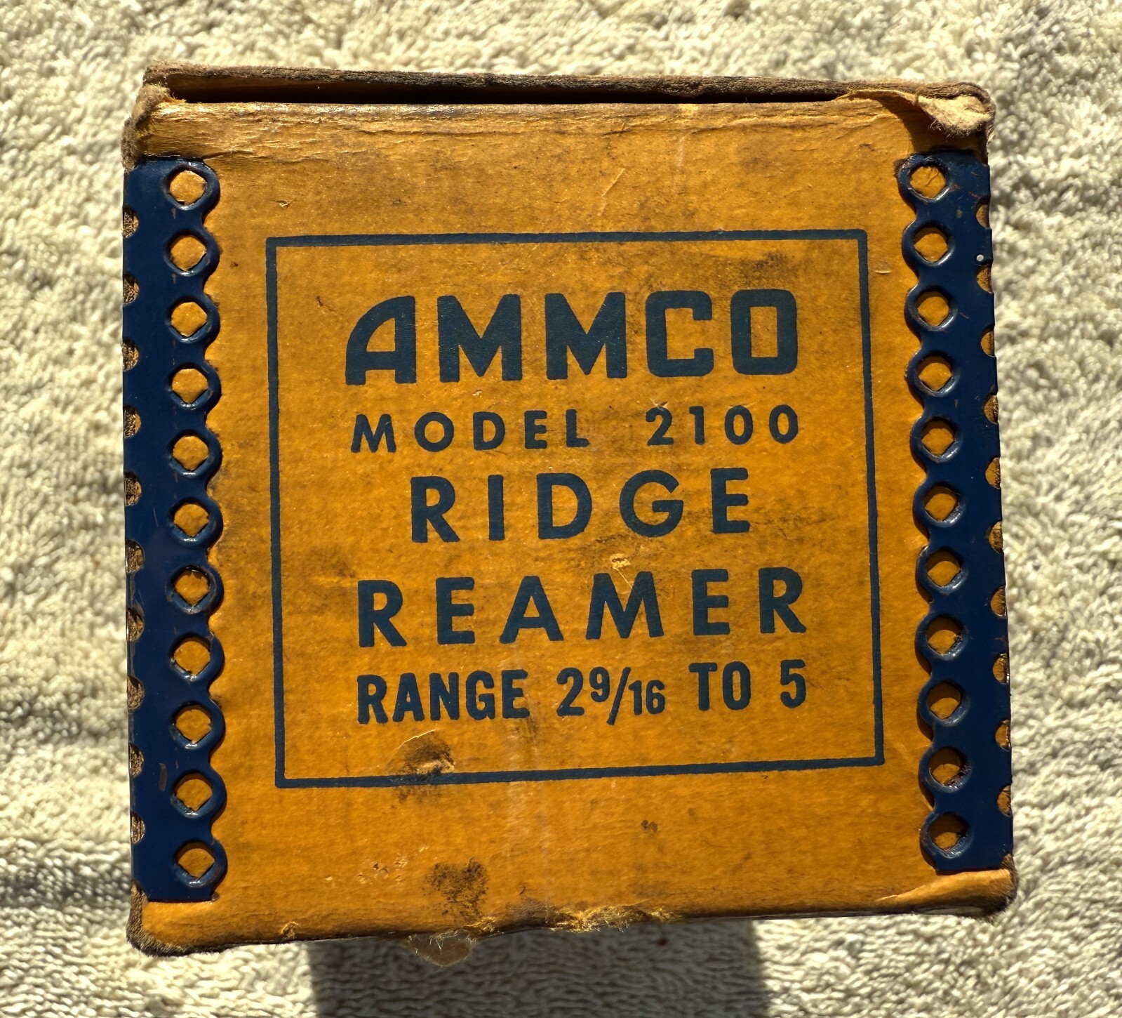 VINTAGE AMMCO MODEL 2100 RIDGE REAMER AS PICTURED