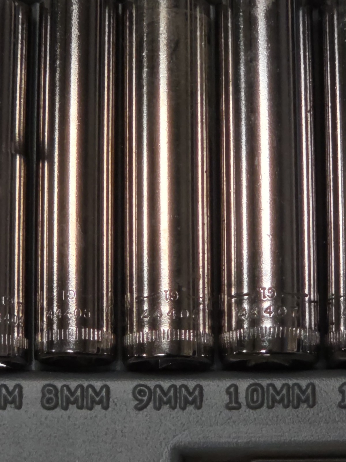 Craftsman 12pc Metric 1/4″ Dr. Deep Socket Ratchet Set 34782 USA Rare! Complete