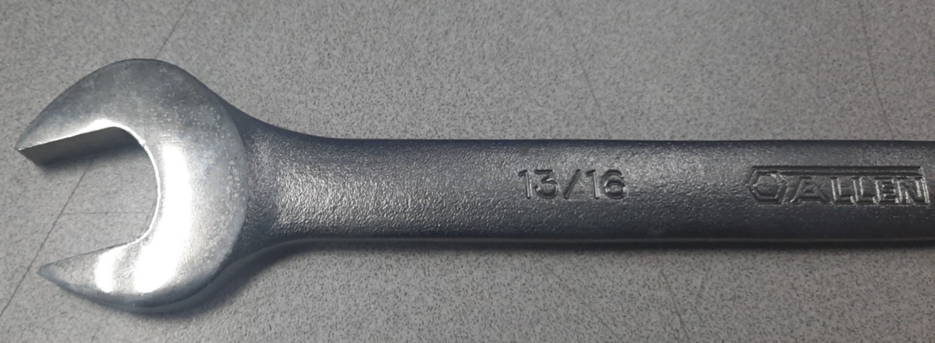Allen 13/16 in Combination Wrench 12-Point 20215 MADE in USA NEW/OLD STOCK