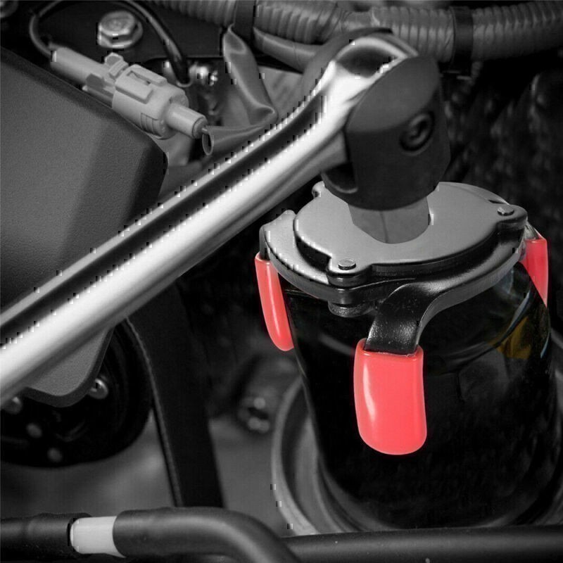 Universal Car 3 Jaws Oil Filter Wrench Adjustable Spanner Remover Removal Tool