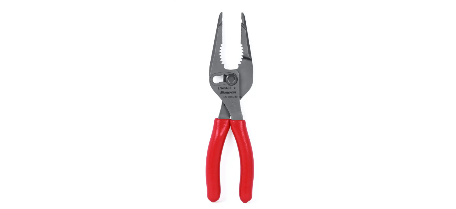 💥 NEW LN46ACF 7″ Snap-On Pliers Fuse Pulling 3 position Long Nose Slip Joint