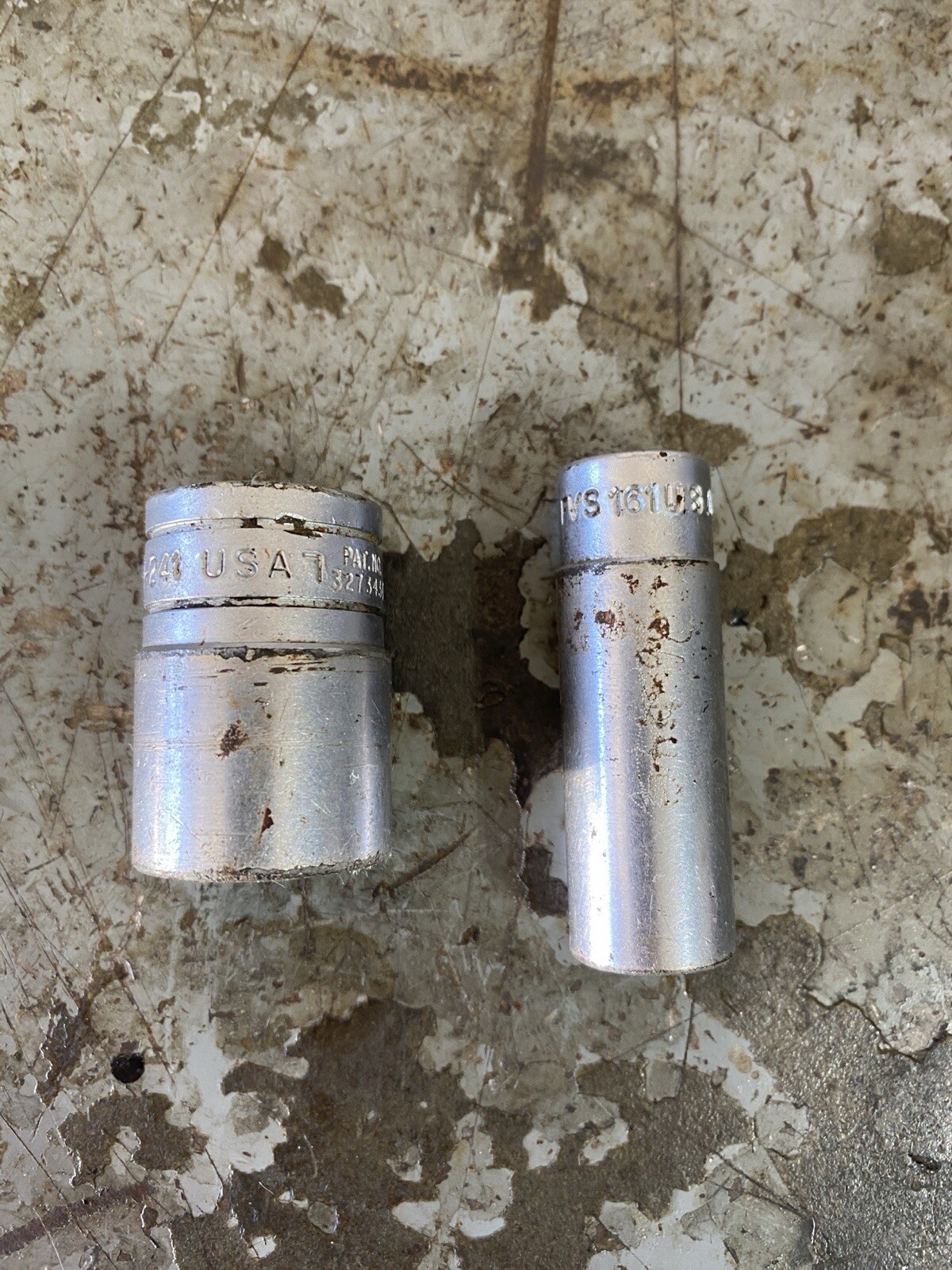 2 Snap On Underlined Logo Sockets 3/4” TW-241 And FVS-161 1/2”