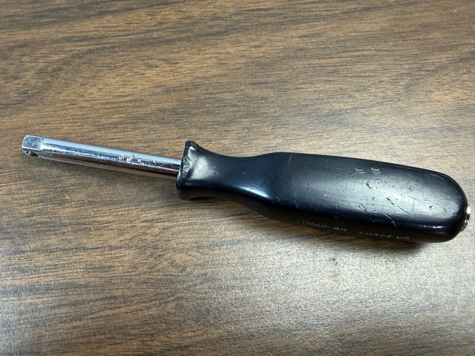 Snap-on Tools TM4CS – 1/4″ Drive 6″ Standard Shank Driver Black Handle USA
