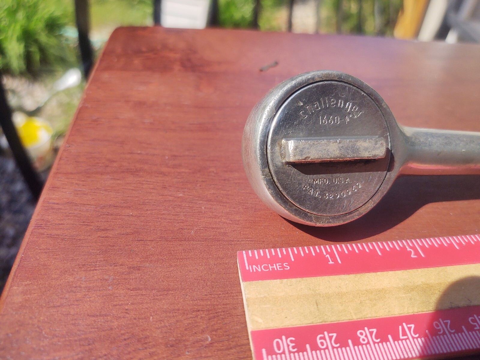 Challenger #1660 1/2” Drive Ratchet Socket Wrench USA Proto Family Tool
