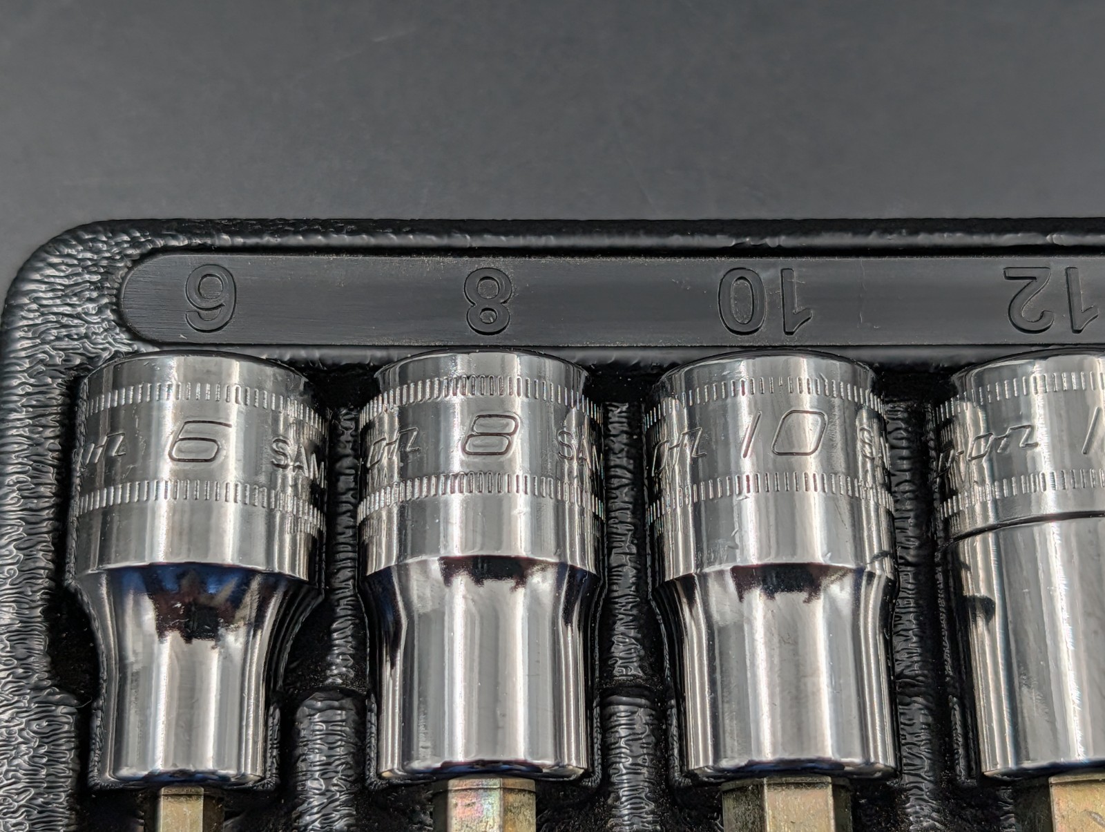 Snap-on™ 307ESAMY 1/2″ Drive Allen Hex Socket Set 6 8 10 12 14 17 19 mm