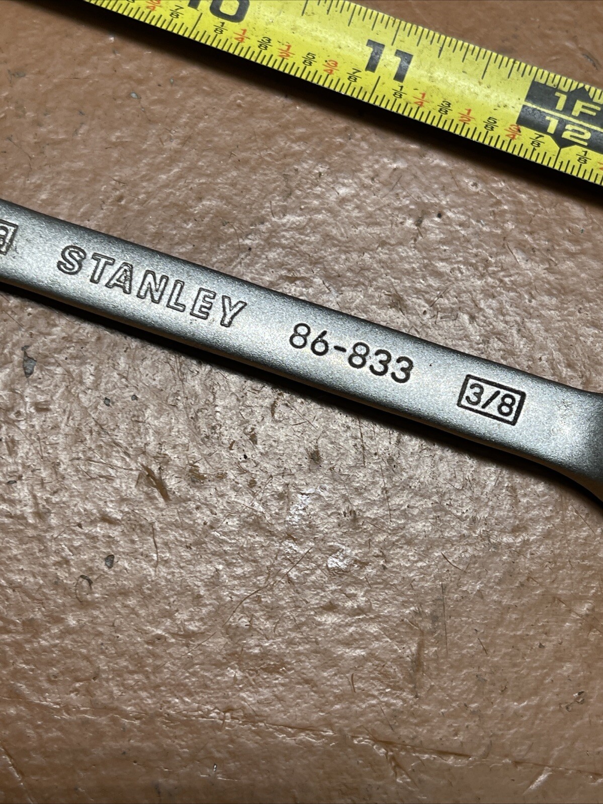 Stanley Tools 86833 3/8 In SAE 12 Point Combination Wrench 86-833