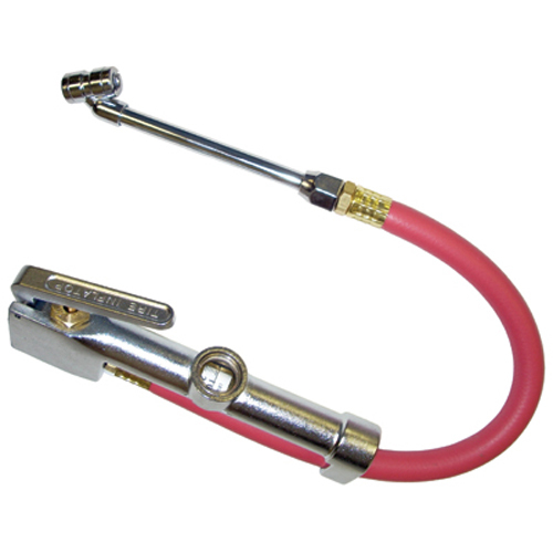 K Tool 89002 Tire Inflator Gauge, 10-120 lbs Capacity, with 15″ Hose