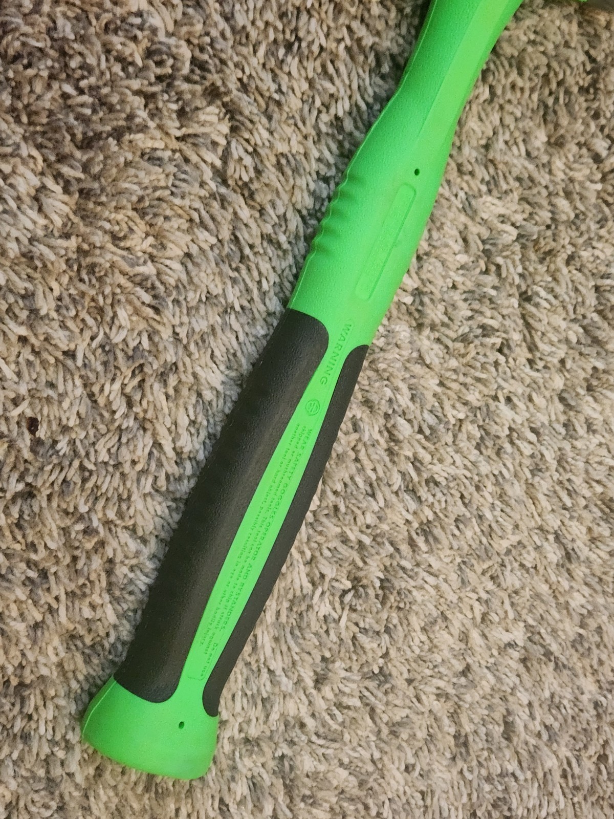 Snap-on Tools USA NEW 24oz/680g GREEN Soft Grip Dead Blow Hammer HBBD24G