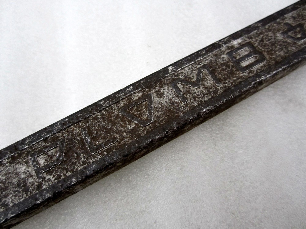 Vintage Plomb 1-1/8″ Combination Wrench 1236 Pebble USA