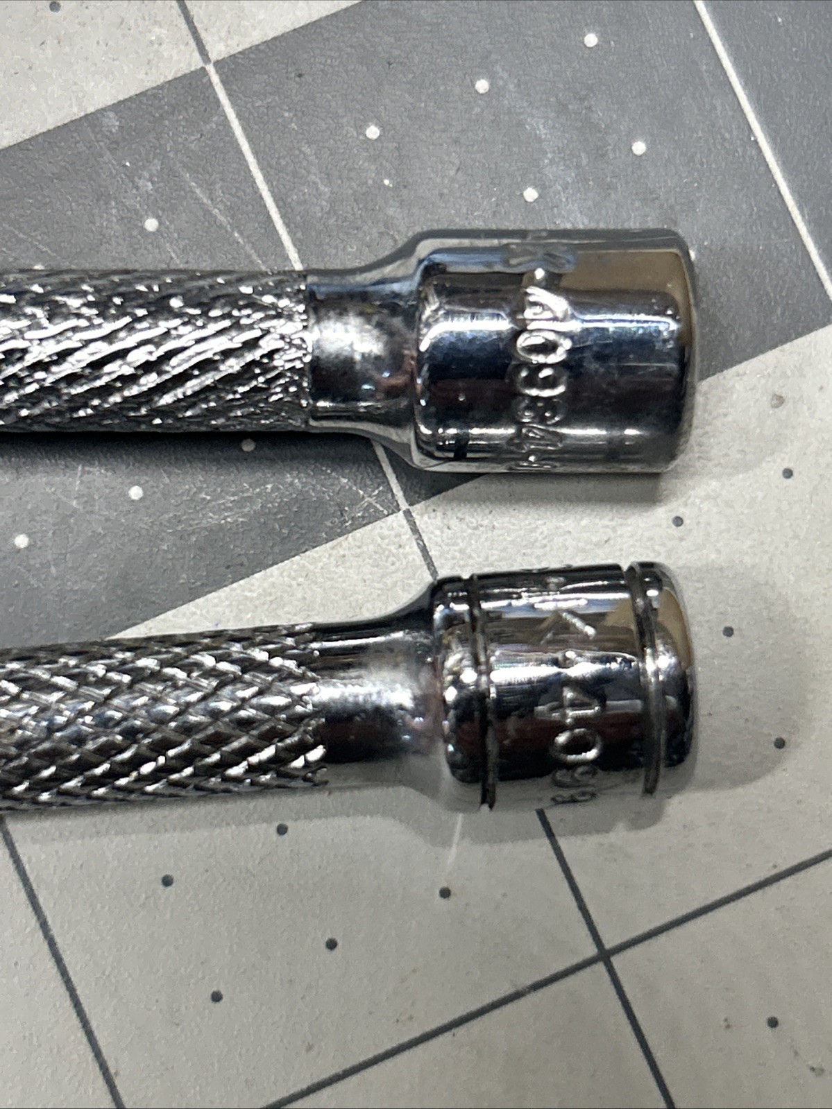 4- SK 1/4” Drive Extensions Locking And Wobble 15”-14”-7”-6”