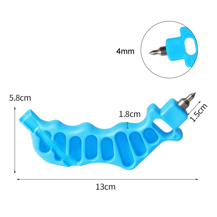 4mm Hole Puncher for PE Hair Pipe Micro Spraying – Durable Plastic & Metal