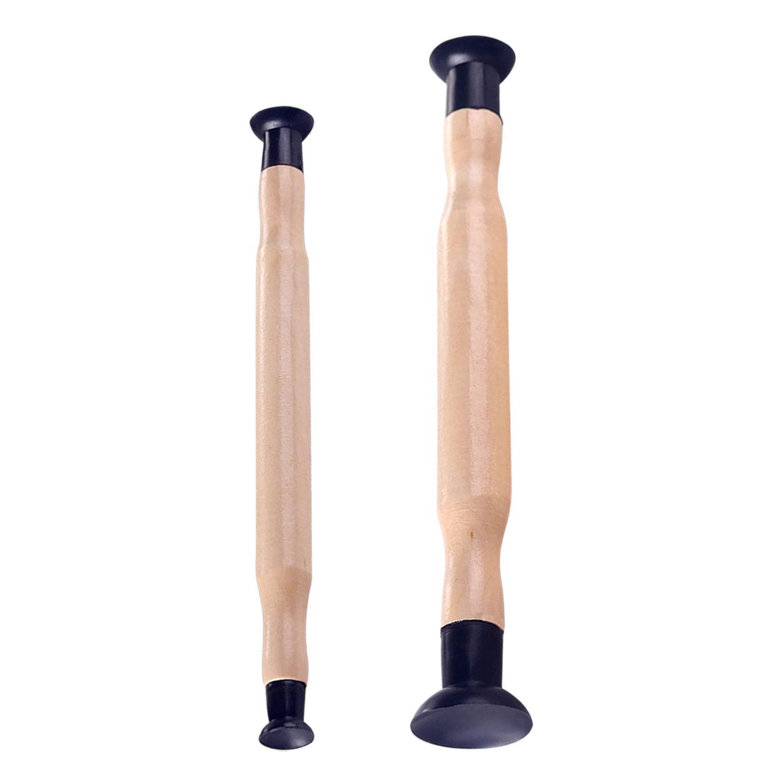 2Pcs Grinding Lapping Stick with Sucker Cups Valve Lapper Tool Double Ended