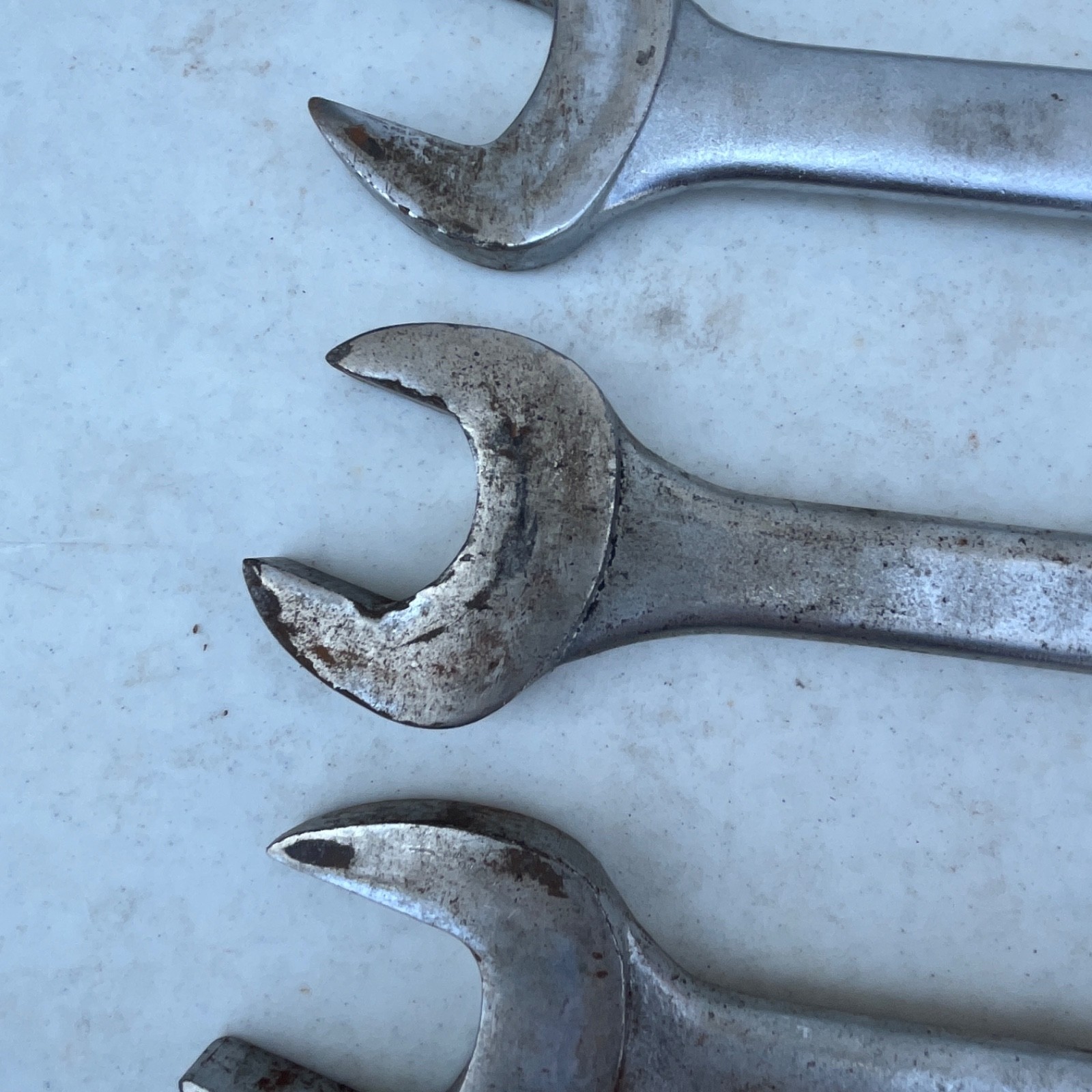 PROTO TOOLS 4 PC 12 pt COMBINATION WRENCH SET 1-1/8” TO 1-7/16” 1236-1246