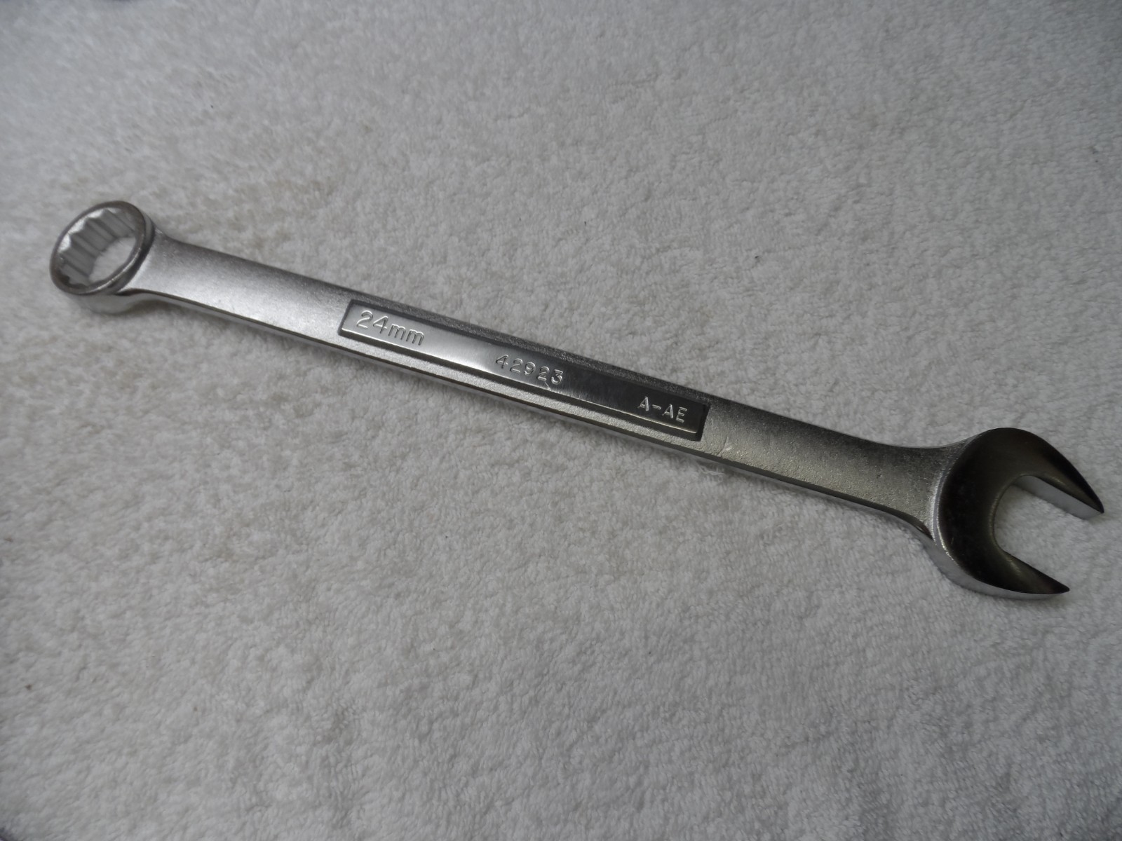 Craftsman Metric MM Combination Wrench, 12pt, 24mm – Part # 42923 A-AE