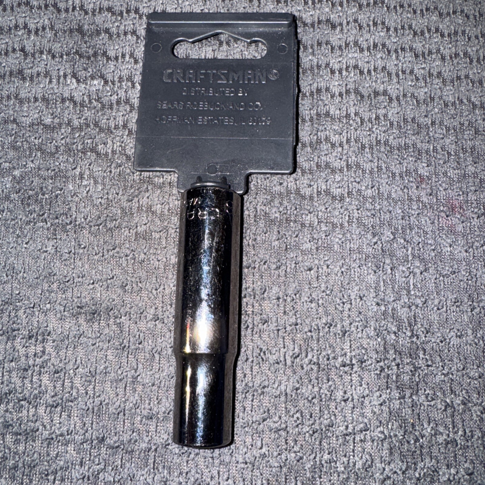 Craftsman 3/8″ Drive 3/8″ 6 Pt Deep Socket SAE Easy Read 45835 USA NOS