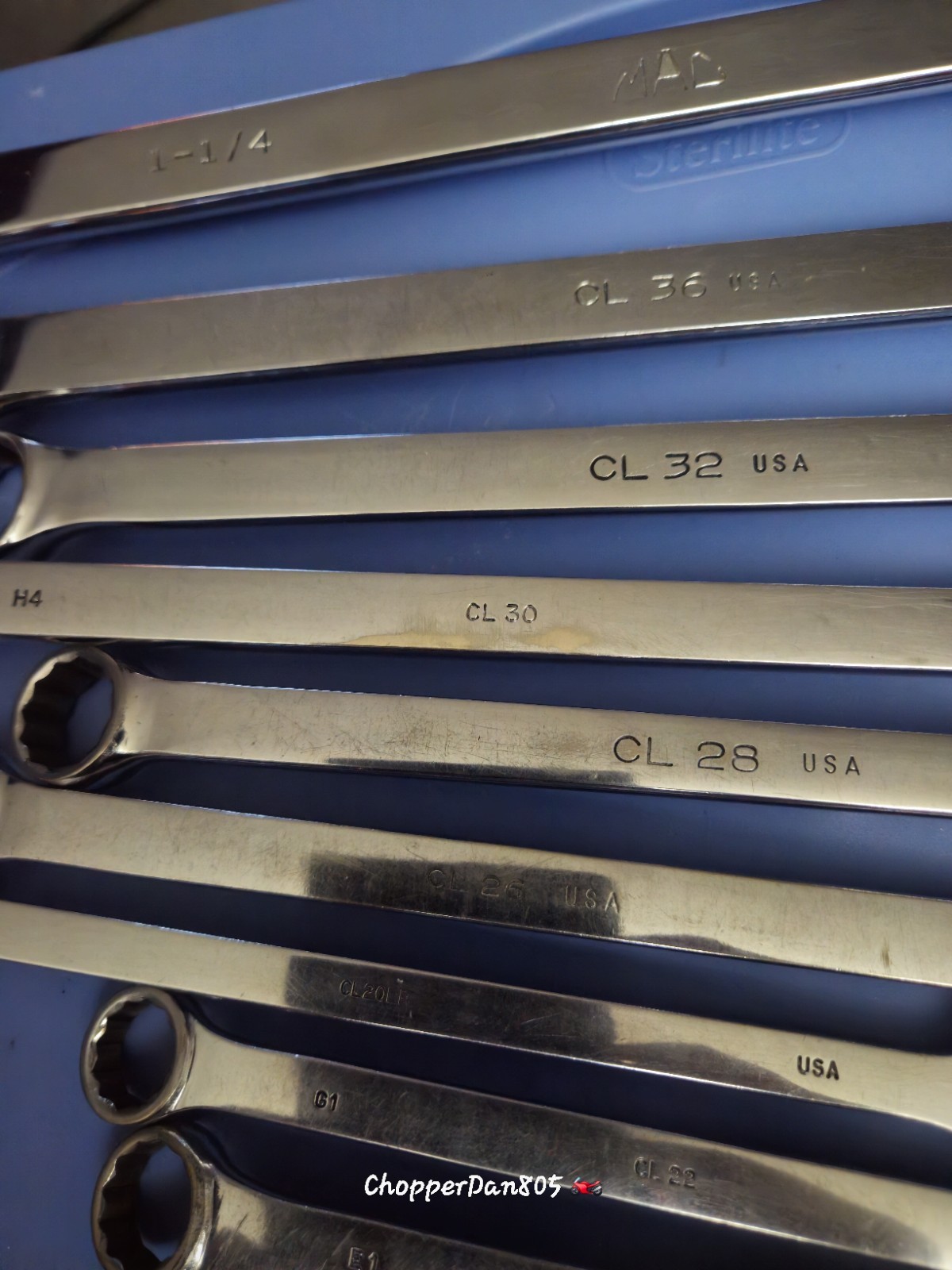 MAC Tools 18 PC. CL Series Combination Wrench Bundle – Mixed SAE & Metric Set –